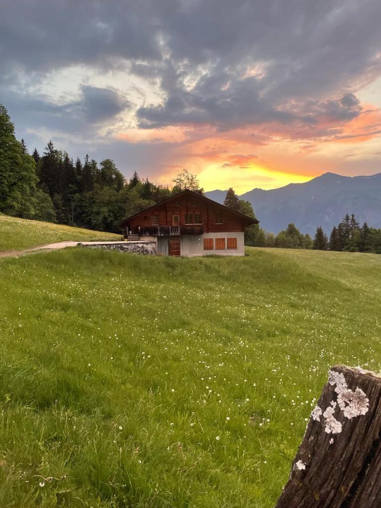 Chalet Mit Alpenambiente Axalp Brienz  Exteriör bild